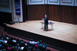 Kimmel gave a speech in Somsen Auditorium followed by a signing of his book "Guyland." Contributed Photo