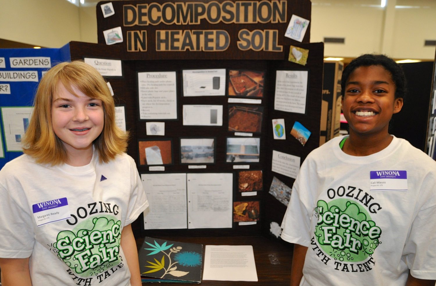 Elementary school students presented various projects on a range of topics during the science fair.
Bartholome Rondet/Winonan