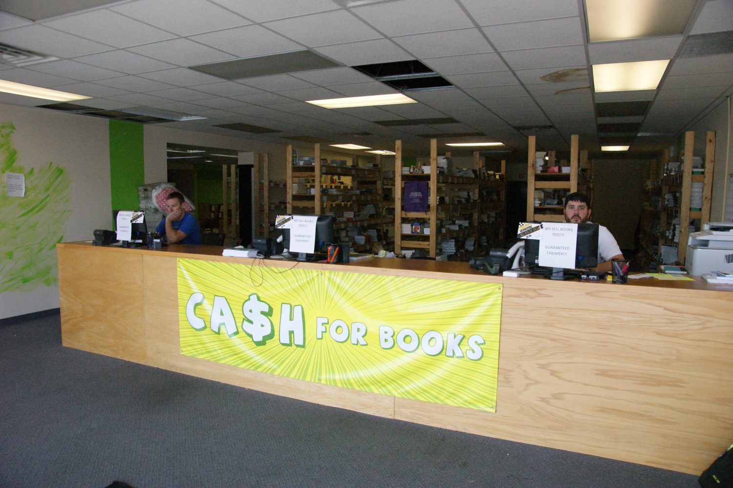 Warrior Textbooks, which opened in fall 2011, competes with the Winona State University Bookstore. 
MATTHEW SECKORA
