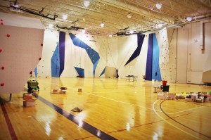 Rock Climbing wall located in Wabasha Recreation Center. Photo: Andrew Thoreson