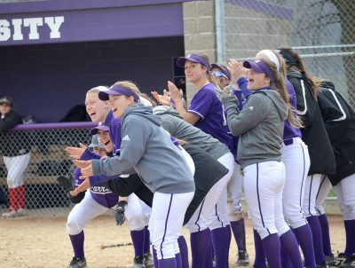 Softball ends week with four wins