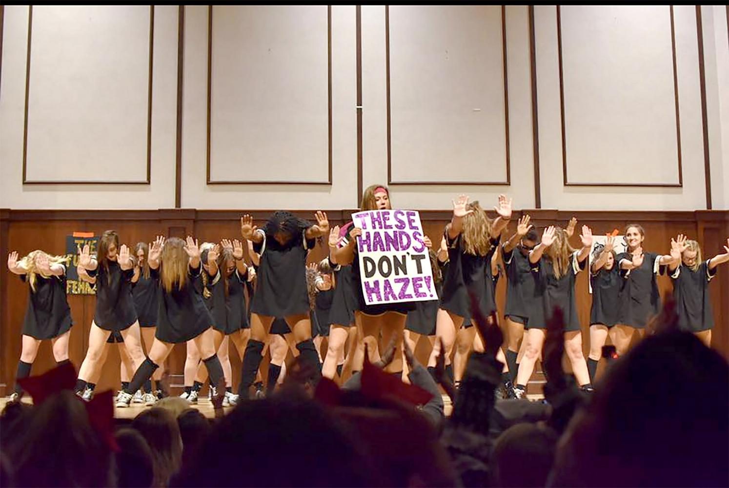 Greek Life takes stand against hazing