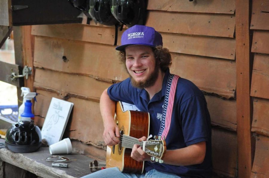 Derek Harms was a student at Winona State from 2015 until his death on April 9, 2018 from a snowboarding accident. His friends and family remember him as a kind, friendly person who always wore a smile.