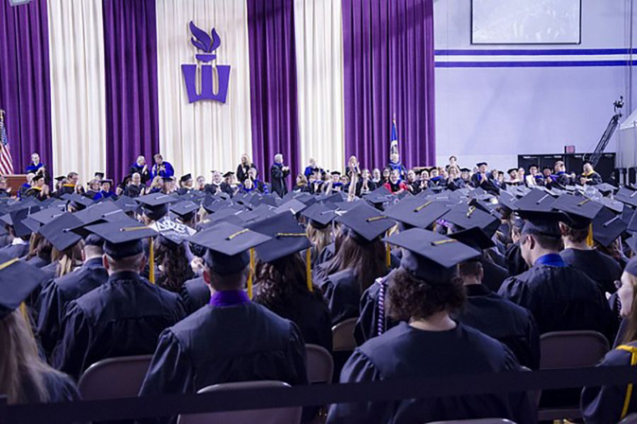 Because of limited space and seating, commencement ceremonies going forward will have ticketed seating and will provide a set number of seats for each graduating senior.  