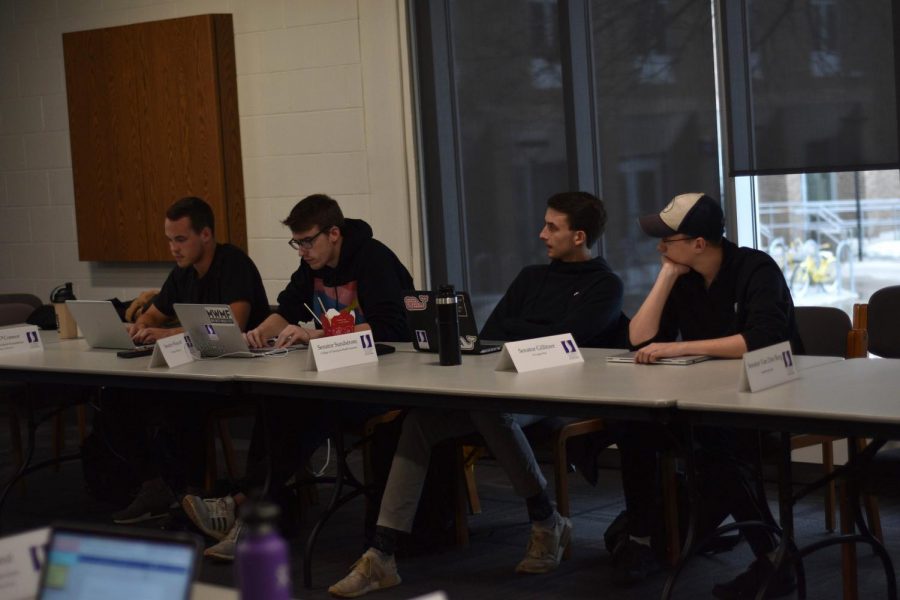 Members of Student Senate met for their weekly meeting on Wednesday, March 20 in Kryzsko Commons. Most of the senators traveled to Winona State’s Rochester campus for last week’s meeting which was live streamed to Winona for members who could not make the drive. 