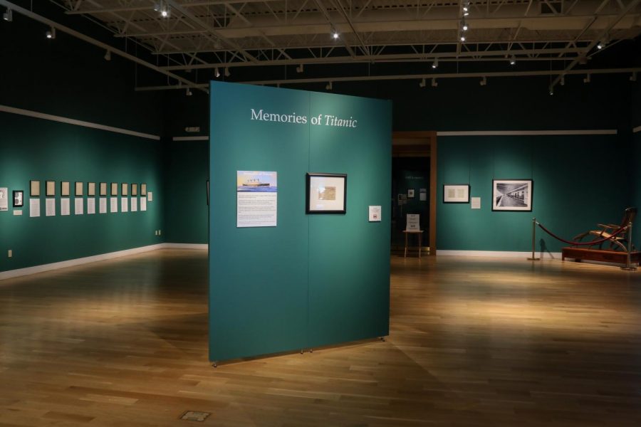 The exhibit, Memories of the Titanic, is a curated collection that explores the human cost of the disaster on Apr. 15, 1912. The exhibit also includes the hourly breakdown of the event, as the ship sank less than three hours after colliding with the iceberg. 