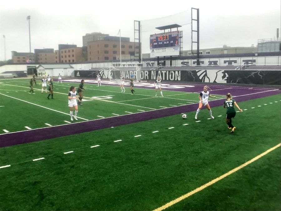 WSU Women’s soccer team suffered a defeat to University of Wisconsin-Parkside in the season opener, 3-1, on Friday, Sept. 3 at Altra Credit Federal Union Stadium.