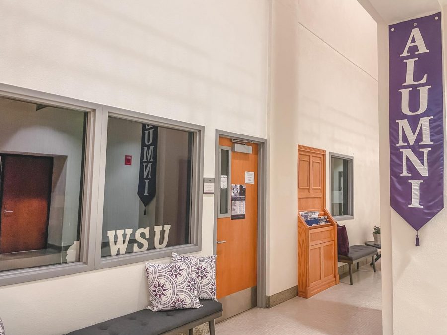 Alumni Engagement, formerly known as Alumni Relations, received a remodel to their office along photography editor with the rebranding in June of 2021. The new office, located in Somsen 206, is much more spacious and has a “theme of home sweet home,”