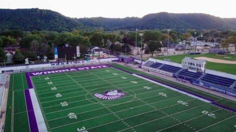 Picture of Maxwell Field, where Football and Soccer play. Football will have their first home game on Sept. 10 and Soccer will have their first home game on Sept. 23.