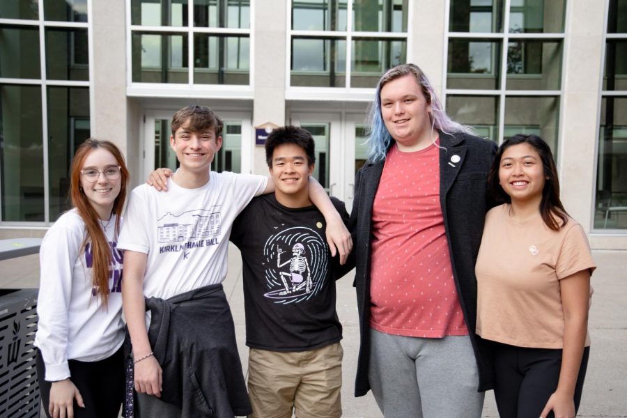 The RICE club got together on Tuesday, October 11th for their second-ever meeting of the year. Pictured left to right are officers Rachel Schlauch, Ben Earley, Daniel Bui, Erik Wagner, and Isabelle Leutbounshou.