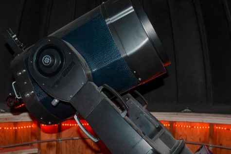 Dr. Jennifer Anderson has begun hosting monthly opportunities to view various exciting objects in the night sky. The observatory resides on top of Minné Hall. These meetings rely on clear night skies which gazers rely heavily on. 
