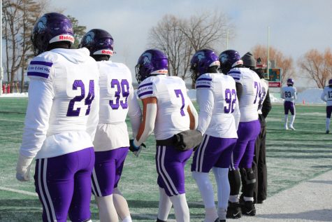 The Warriors headed to Bemidji State University for the second time this season to play in their first playoff game in five years on Nov. 19.