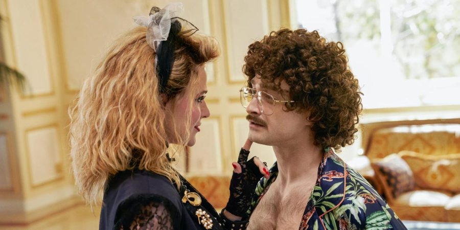 “Weird” serves as a parody of the documentary genre while also being a tale of Weird Al’s life. Radcliffe impressively commits to the character, giving us a untamed version of Weird Al’s life as a rock and roller.

