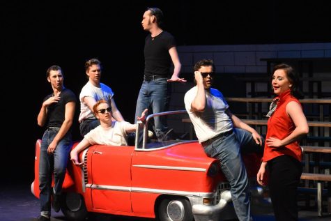 Winona State University’s Theatre and Dance Department presented their own production of “Grease” from Nov. 16-19, displaying four fantastic and charismatic performances. A rather surprising moment in the show was when Kenickie (Joshua Harrison) entered the scene by driving a miniature ‘50s truck on stage.
