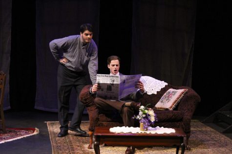 The Glass Menagerie production at WSU featured a small and close-knit cast and crew throught their four performances of the show. Caracterization was especially important because of this small cast. 