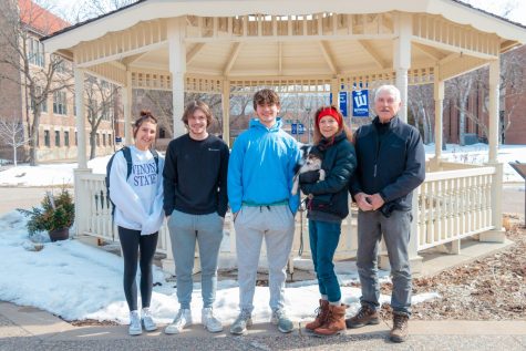 A group of three Winona State University students found a missing dog on Jan. 29, 2023. They were able to usher it into their Jeep Wrangler to warm up and proceeded to call 911 to help reunite the dog with its owner.