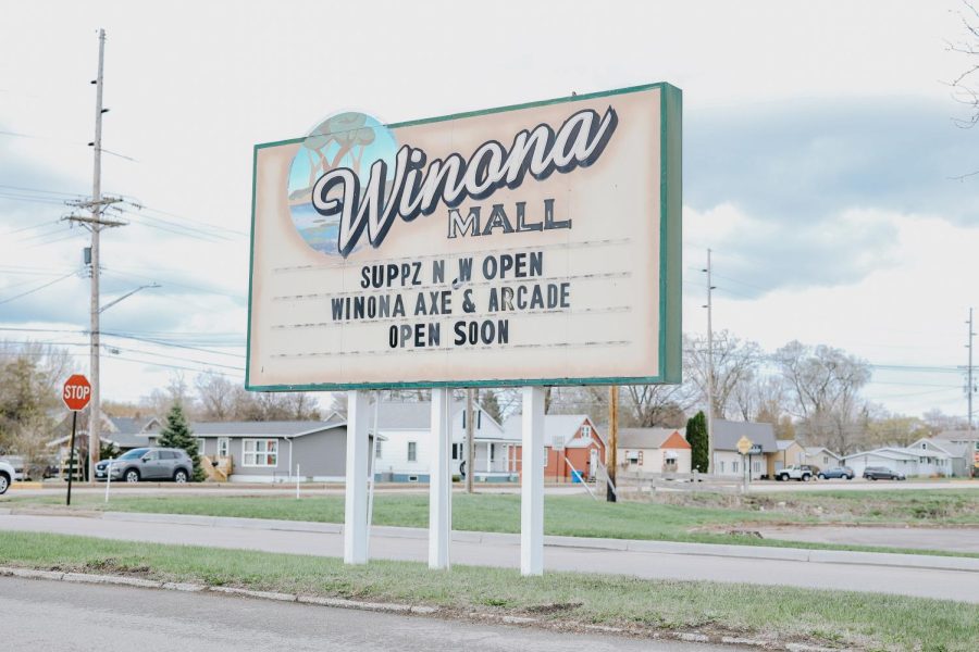 Winona+Mall+is+introducing+a+new+Axe+throwing+and+Arcade+center+that+will+open+on+May+4%2C+2023.+The+business+is+affiliated+with+the+wor-+ld+axe+throwing+league+and+will+run+a+variety+of+leagues+themselves.