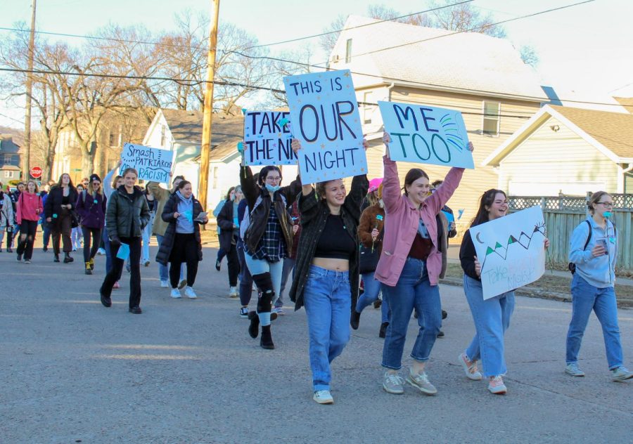 According to the Take Back the Night foundation, Take Back the Night first started in America in the 1970s after incidents of violence against women gathered media attention in Philadelphia, San Francisco and Los Angeles. In Winona, Take Back the Night has occurred since the 1980s.