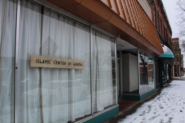 The Islamic Center in downtown Winona serves as a mosque and activity center for the community.