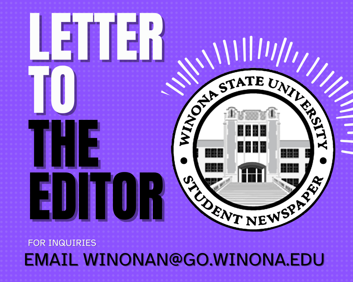 To submit a 'Letter to the Editor' please email winonan@go.winona.edu.