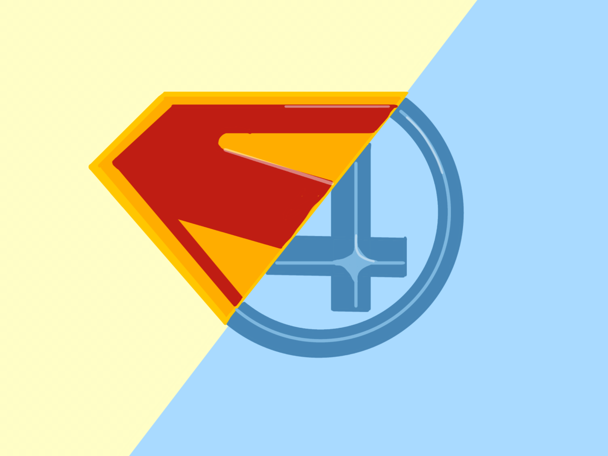 Compare and contrast of Superman and Fantastic Four: First Steps, two popular superhero movies. 