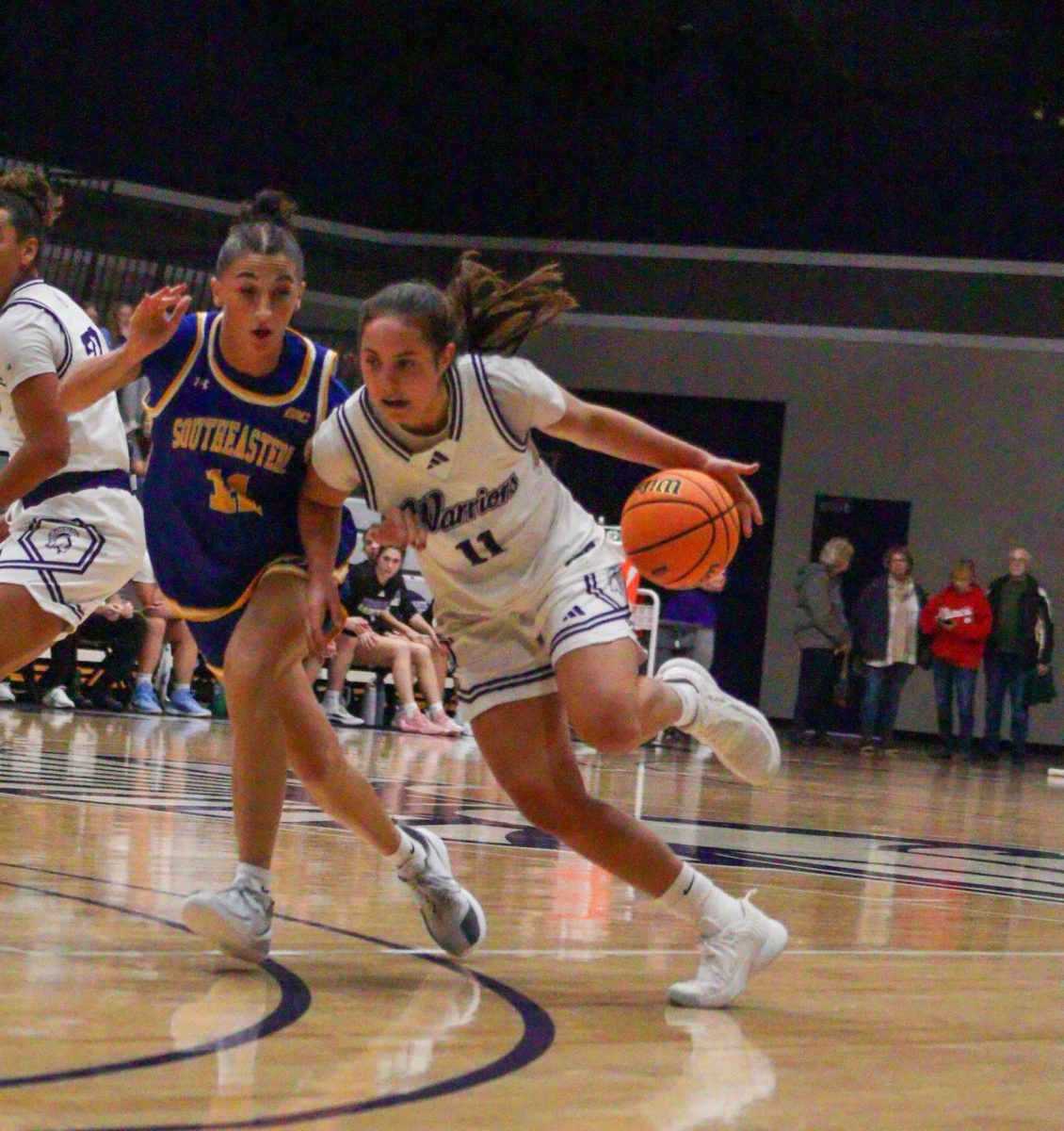 WSU walked away with a close win over Southeastern Oklahoma State with a final score of 63-60. 