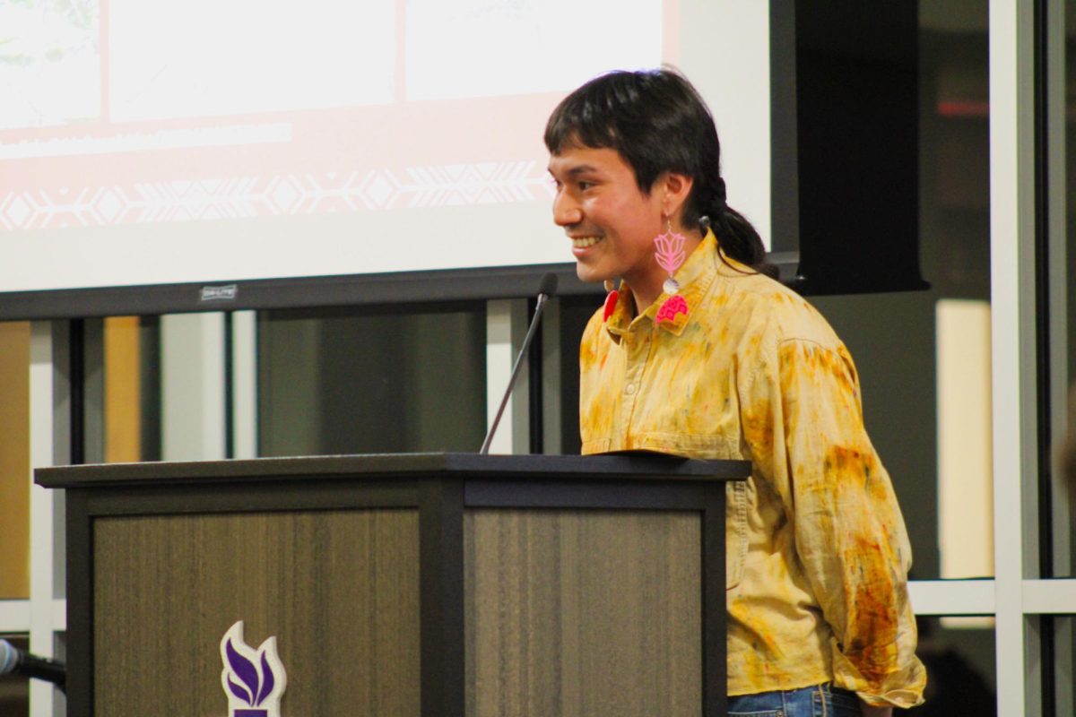 Giiwedin speaks about their Ojibwe culture and how they are an environmentalist sharing their many achievements through their social media platform. 