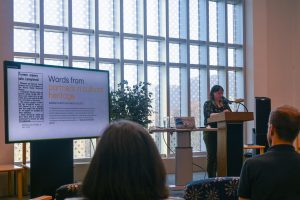 Kayla Olson, Engagement Librarian, shared testimonials from community members who have used the project over the years.